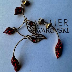 Atelier Swarovski asymmetrical earrings